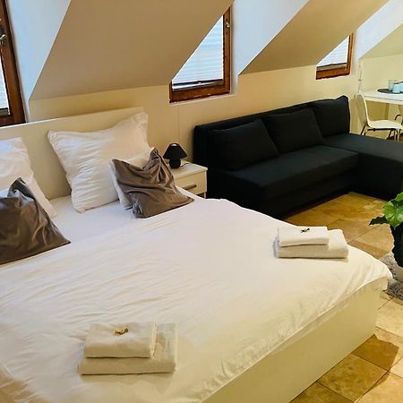 Downtown Apartments Deluxe Győr Exterior foto